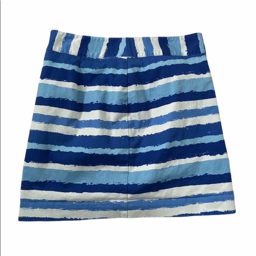 Vineyard Vines blue striped skirt